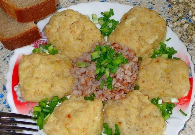 Рыбные котлеты на пару