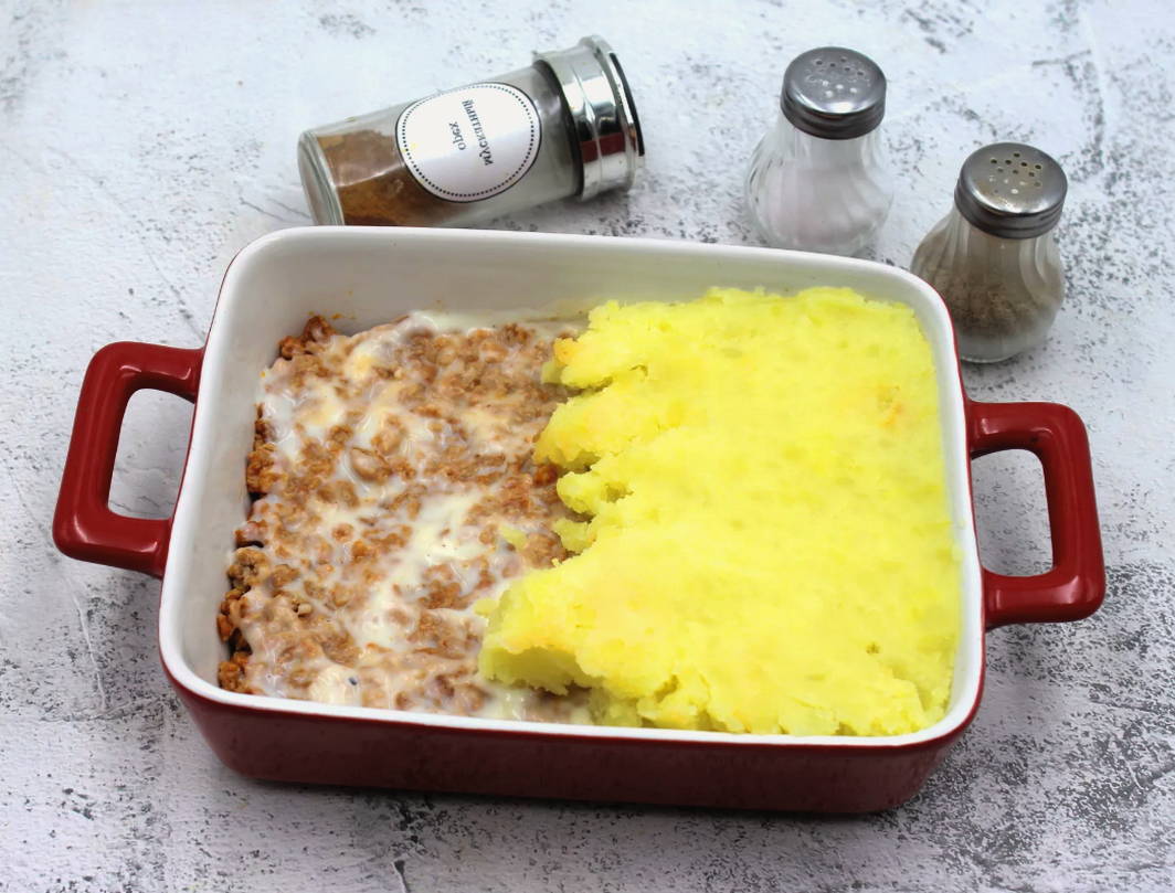 Соус для картофельной запеканки с фаршем