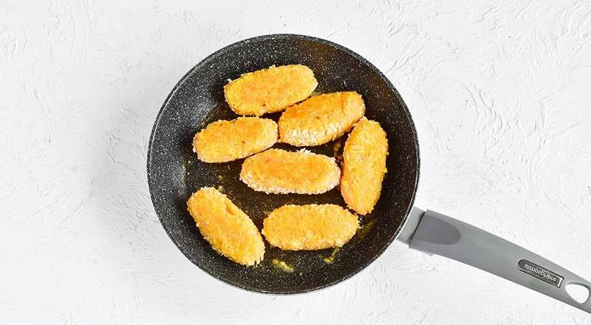 Морковные котлеты без манки