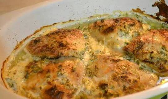 Сметанный соус для курицы в духовке