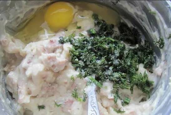 Котлеты из вареного мяса