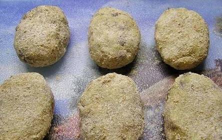 Картофельные котлеты с грибами