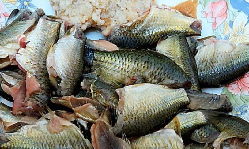 Рыбные котлеты из речной рыбы
