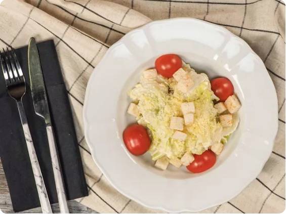 Соус для салата Цезарь с креветками