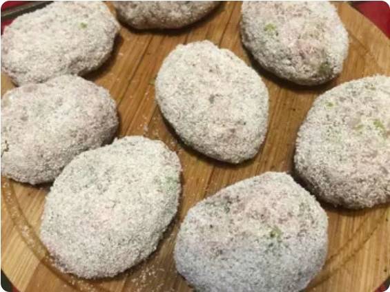 Котлеты с брокколи и фаршем