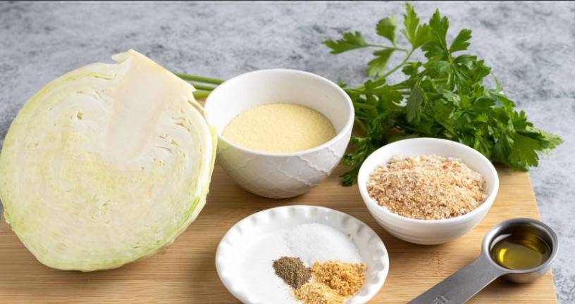 Котлеты из капусты белокочанной с манкой