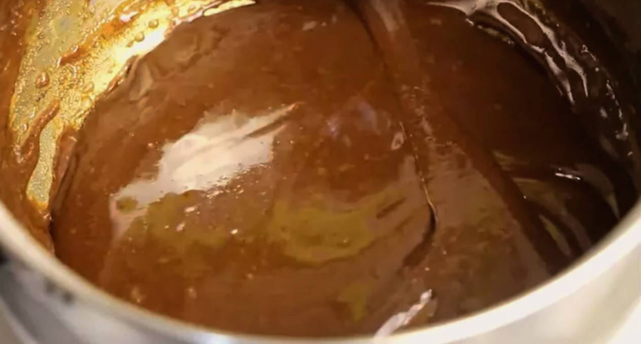 Глазурь из шоколада и молока