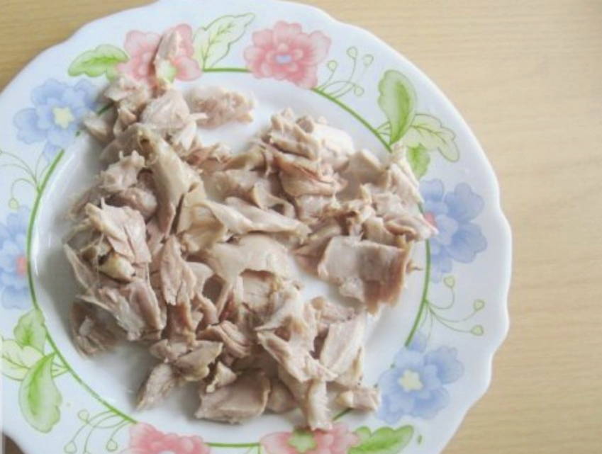 Суп-пюре с курицей и грибами