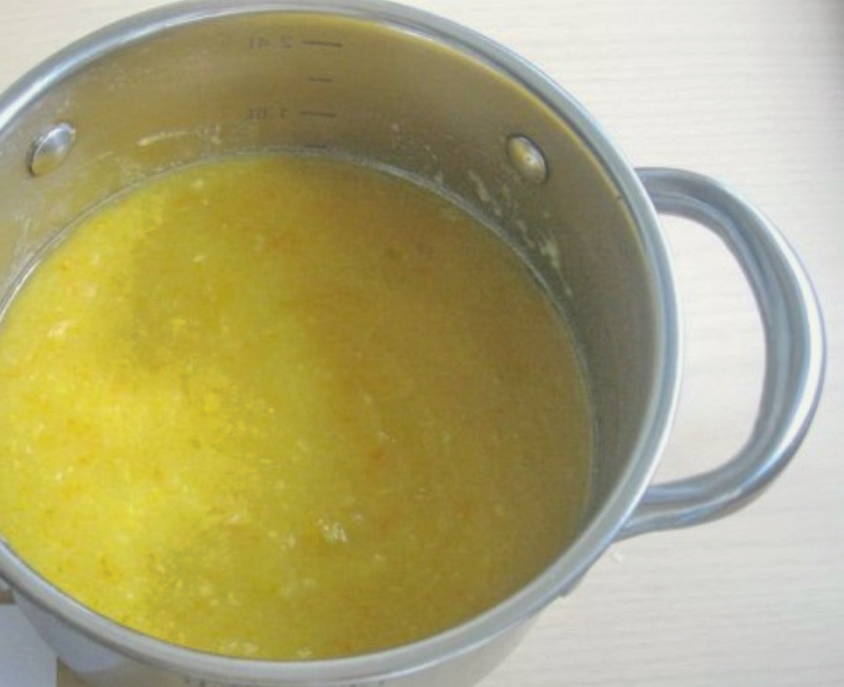 Суп-пюре с курицей и грибами
