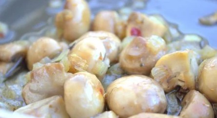 Сливочный соус с грибами для спагетти