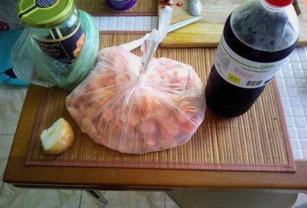 Маринад для креветок с соевым соусом