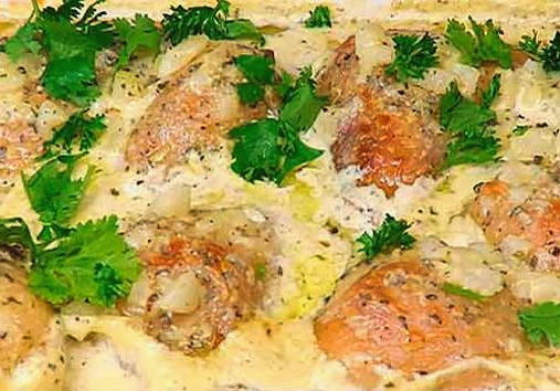 Сливочный соус из сливок для курицы
