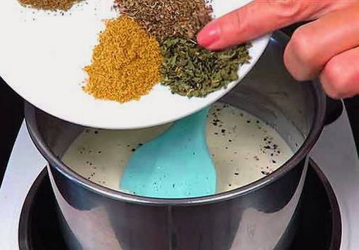 Сливочный соус из сливок для курицы