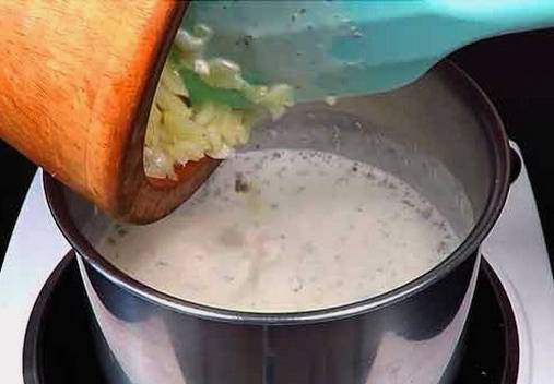 Сливочный соус из сливок для курицы