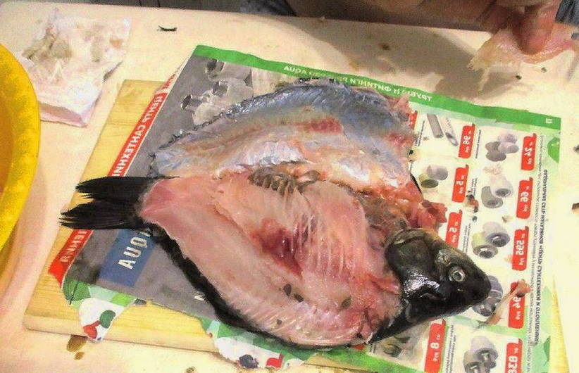 Котлеты из карася