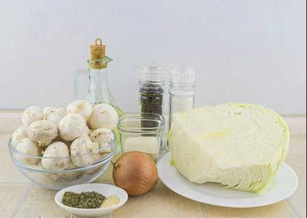 Постные котлеты из капусты