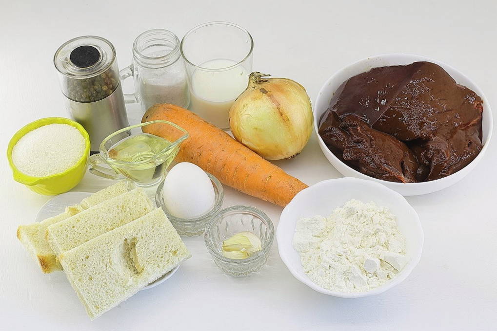 Печеночные котлеты из говяжьей печени на сковороде