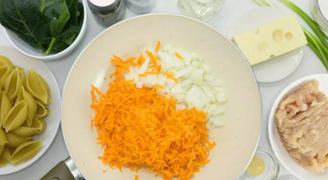 Фаршированные макароны ракушки с фаршем в духовке
