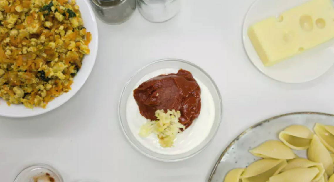 Фаршированные макароны ракушки с фаршем в духовке