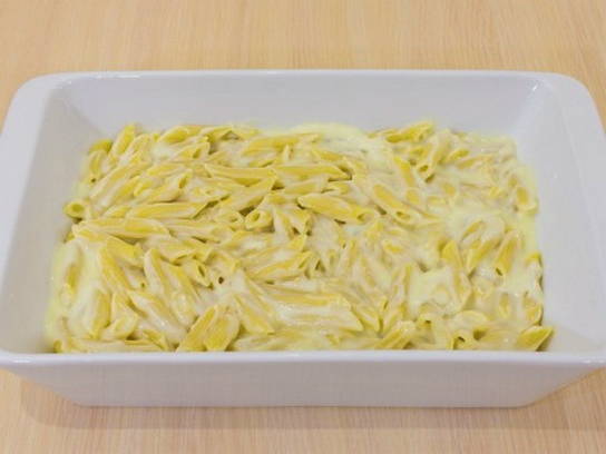 Макароны с фаршем и сыром в духовке