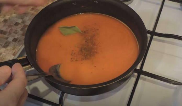 Томатный соус для котлет