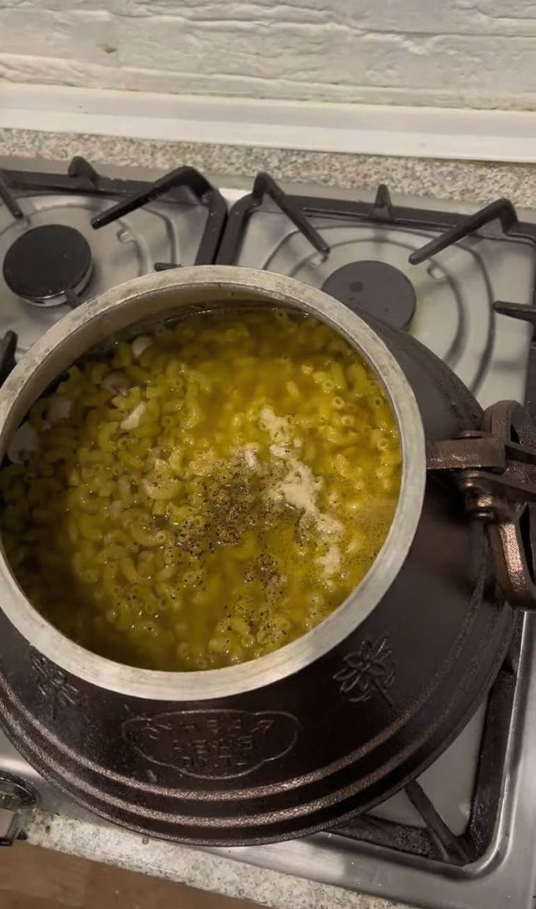 Макароны в афганском казане