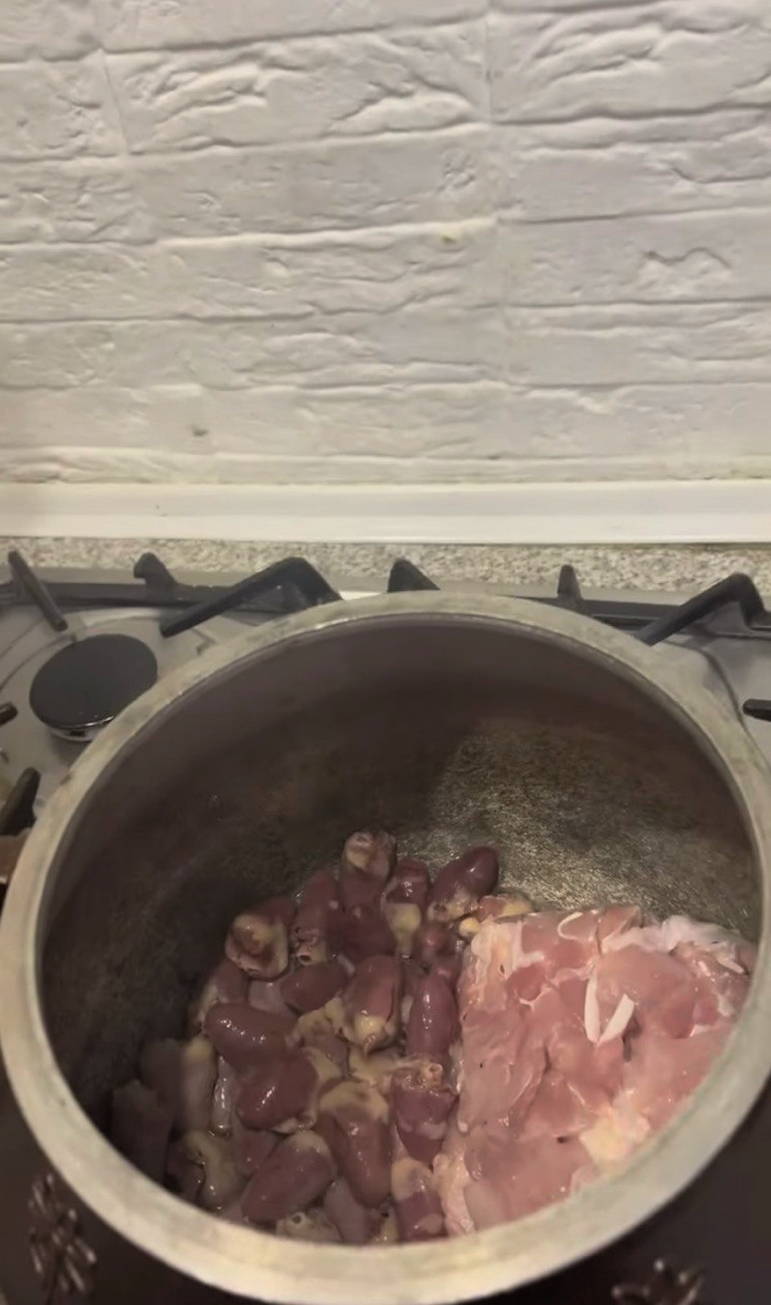 Макароны в афганском казане