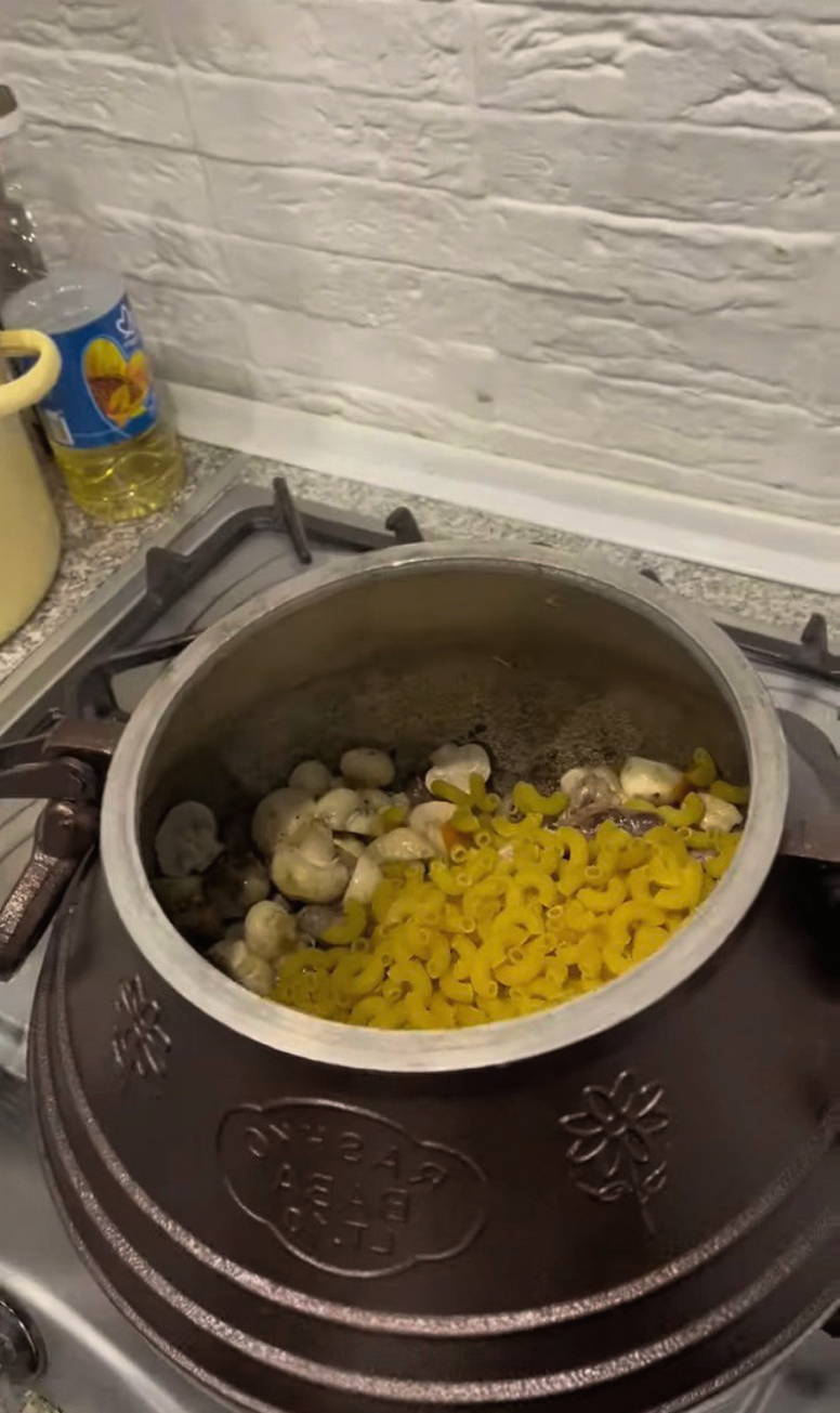 Макароны в афганском казане