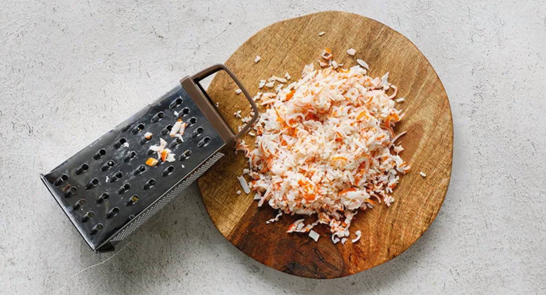 Крабовые котлеты с сыром