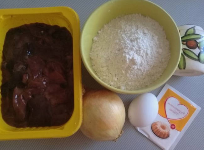 Пышные котлеты из куриной печени