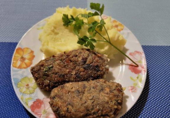 Грибные котлеты из лесных грибов