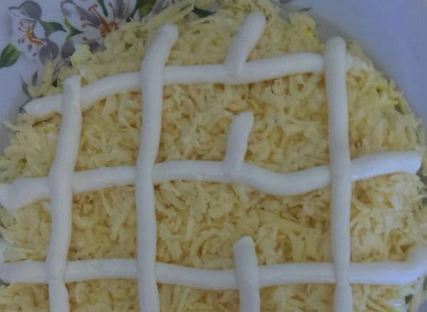Салат «Комплимент» с креветками