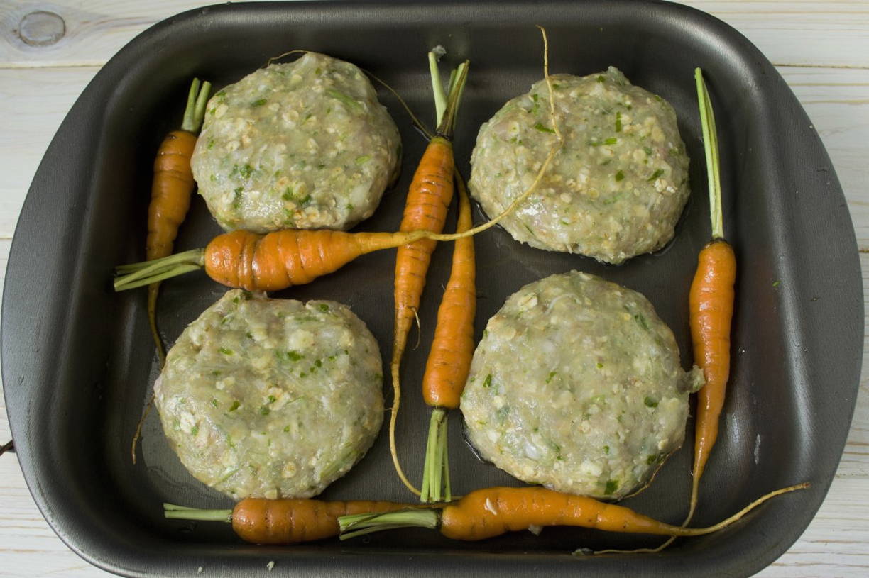 Котлеты с геркулесом