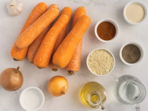 Постные морковные котлеты