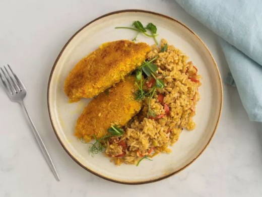 Постные морковные котлеты