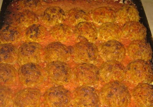 Котлеты с капустой в духовке