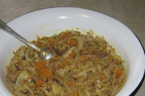 Котлеты с капустой в духовке
