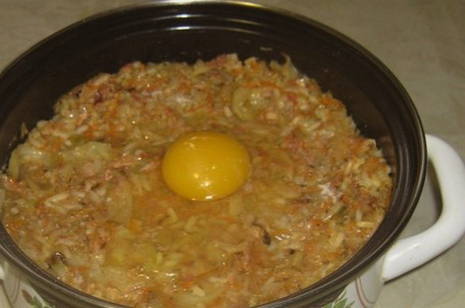 Котлеты с капустой в духовке