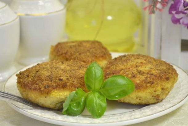 Котлеты «Нежность» из куриного филе