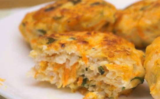 Котлеты с овощами