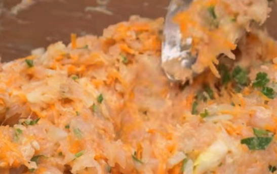 Котлеты с овощами