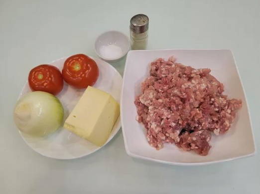 Котлеты с помидорами и сыром в духовке