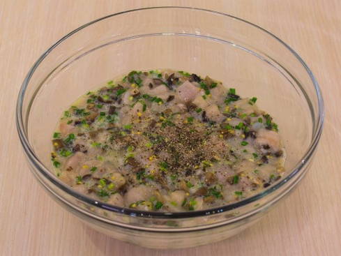 Куриные котлеты с грибами