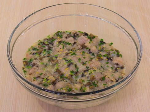 Куриные котлеты с грибами
