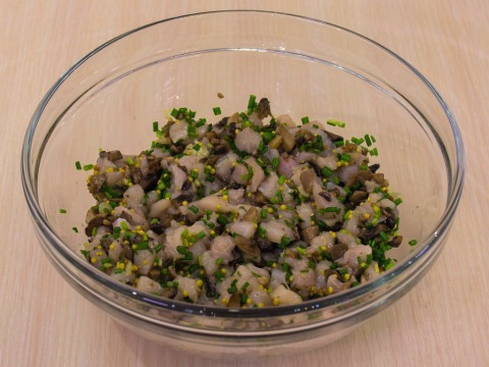 Куриные котлеты с грибами