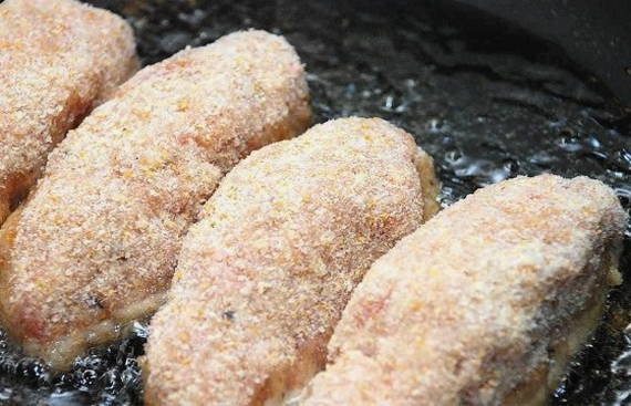 Котлеты из филе бедра курицы
