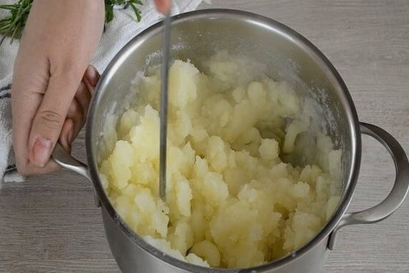 Картофельные котлеты с фаршем