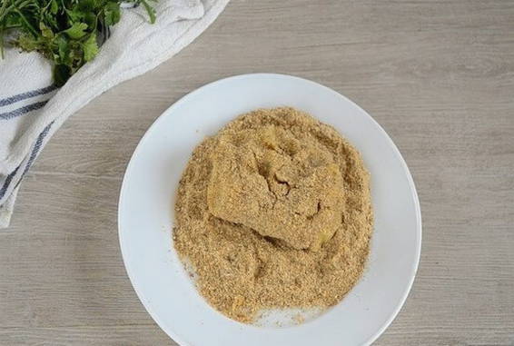 Картофельные котлеты с фаршем