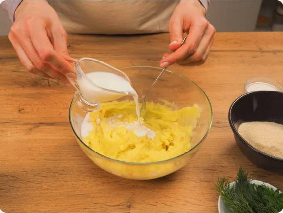 Котлеты из картофельного пюре