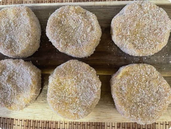 Котлеты из красной чечевицы